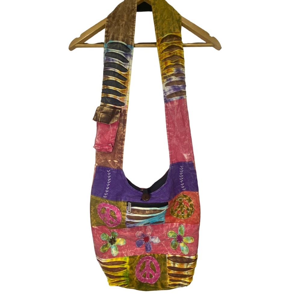 KPC 100%‎ cotton boho pattern bag